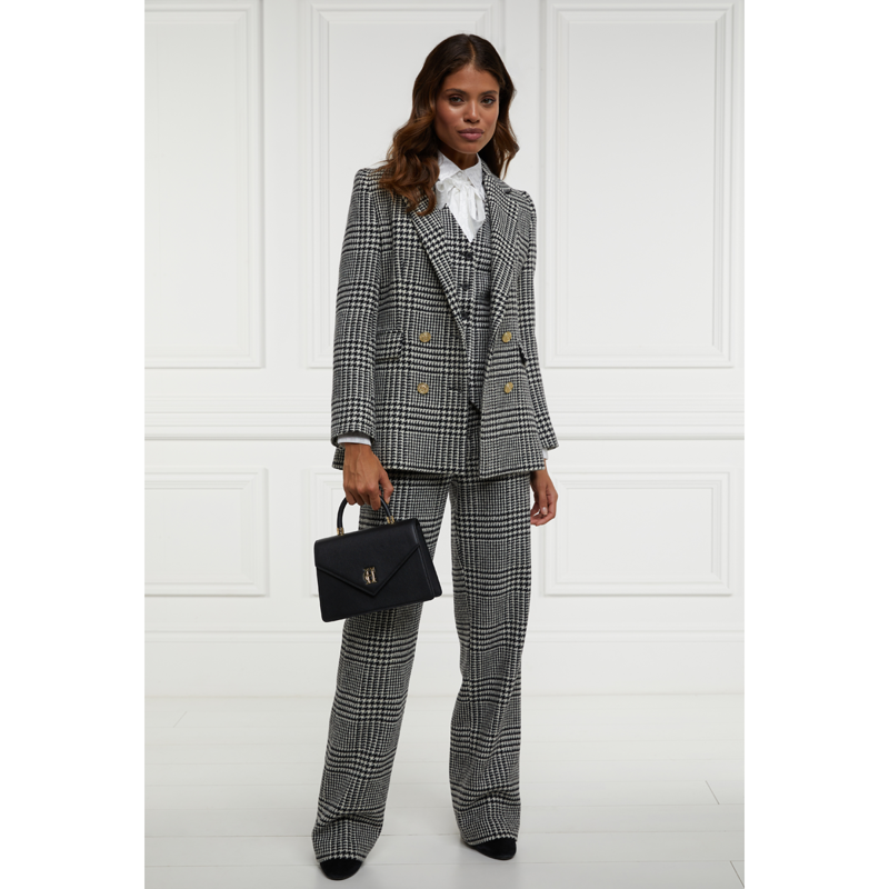 Holland Cooper Dowdeswell Scarf Bag - Black-1